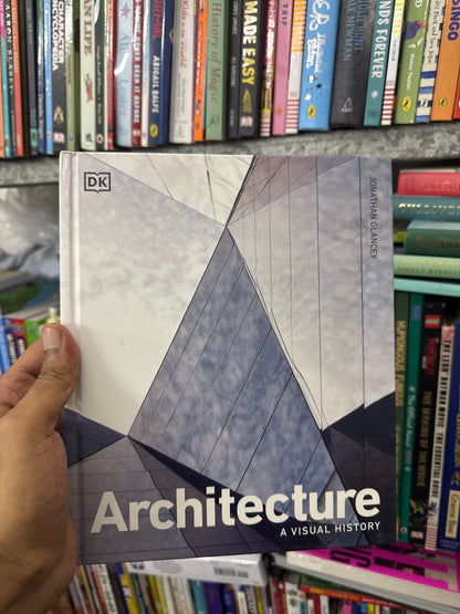 Back cover details of Architecture: A Visual History imported edition