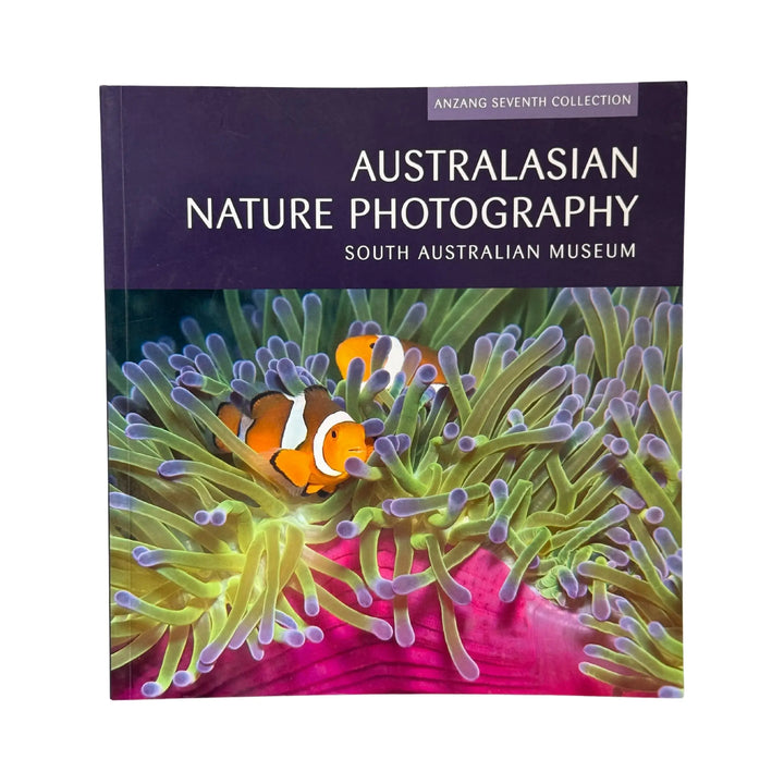 The front cover of Australasian Nature Photography: ANZANG Seventh Collection, available as an original imported copy at Generation Books Collection Pakistan.