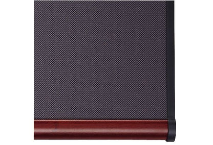 Quartet B447M Prestige Plus® 6x4 Diamond Mesh Fabric Bulletin Board - Mahogany