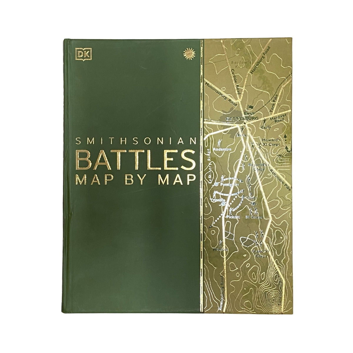 Battles Map by Map by DK and Peter Snow original military history book cover