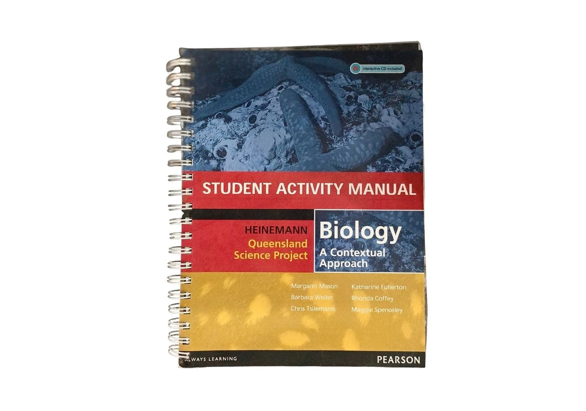 Biology A Contextual Approach Student Activity Manual Heinem
