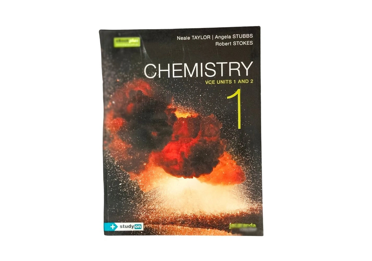 Chemistry 1 VCE Units 1 and 2 & eBookPLUS + StudyOn VCE Chemistry Units 1 and 2