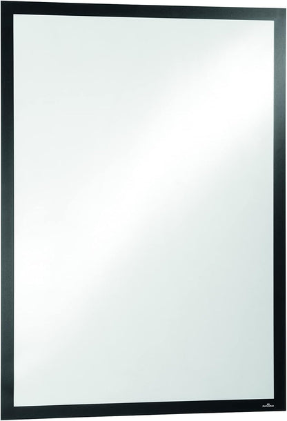 Durable Duraframe Poster, 50 x 70cm, Black, 499601, Self Adhesive Magnetic Poster Frame