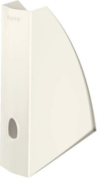 Leitz 52771001 Magazine File, A4, Wow Range, Pearl White, High Quality Robust Product
