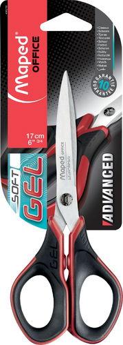 Maped Advanced Gel 17cm Black-Red, Quality Product, Excellent Quality