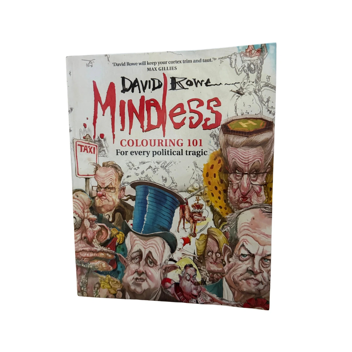 Mindless Colouring 101 For Every Political Tragic
