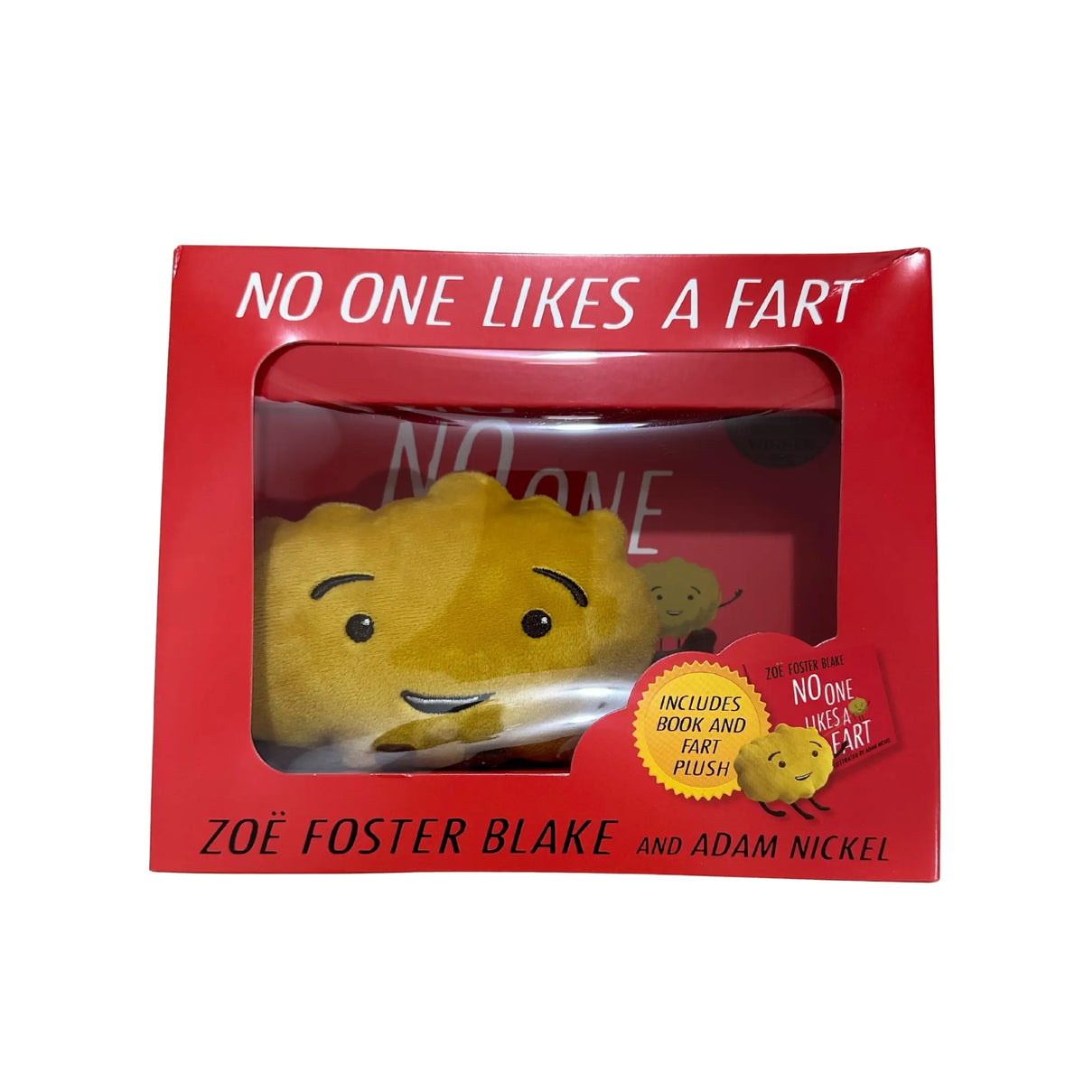No One Likes a Fart Hardback Book and Plush Toy Box Set