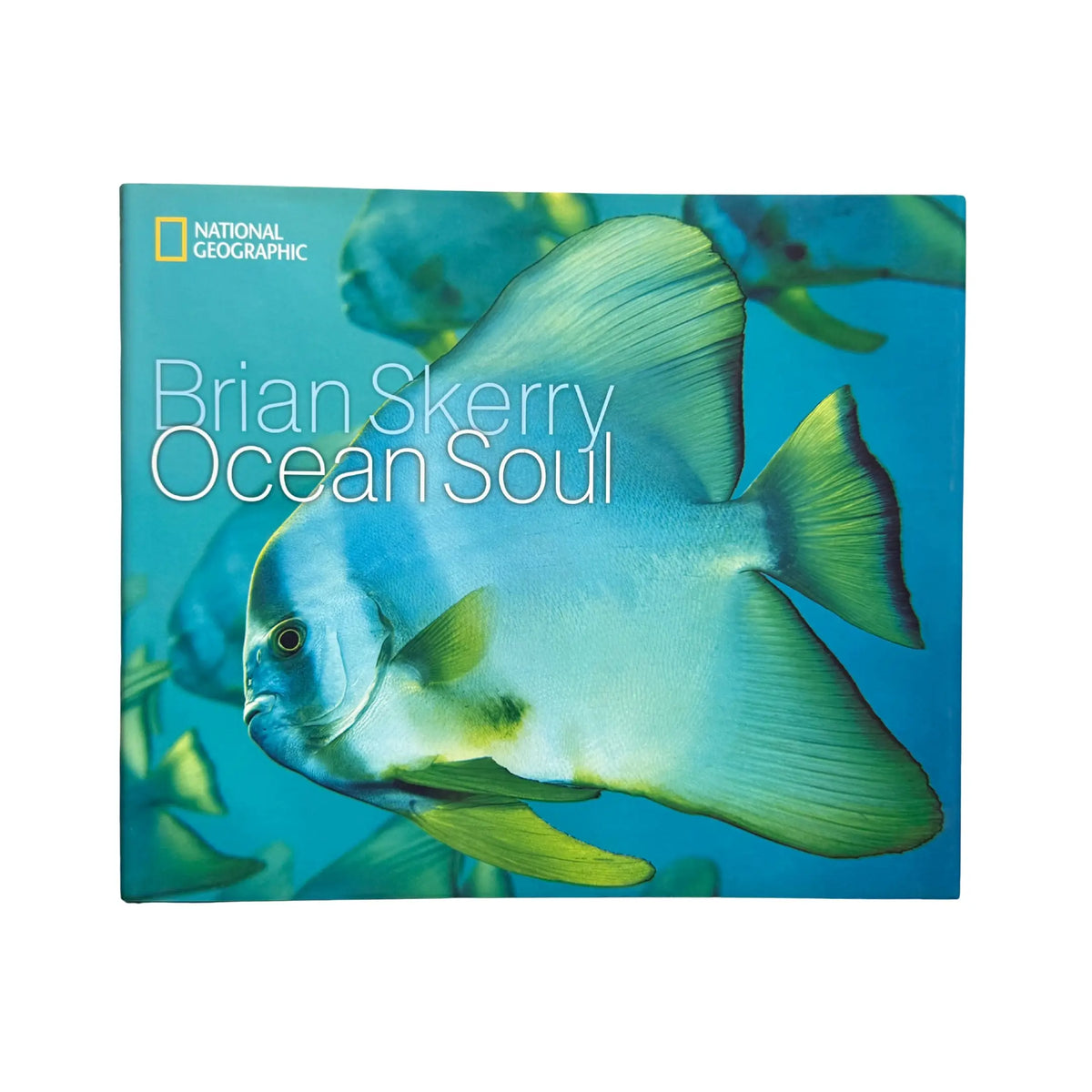 Official front cover of Ocean Soul by Brian Skerry and Gregory Stone, a genuine imported marine photography book.