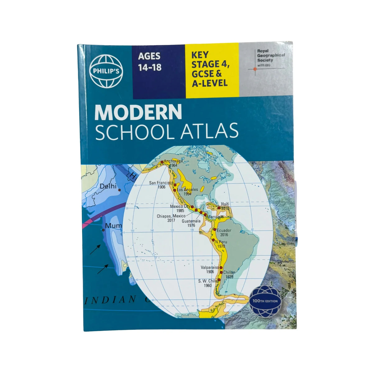 Philip's RGS Modern School Atlas 100th Edition