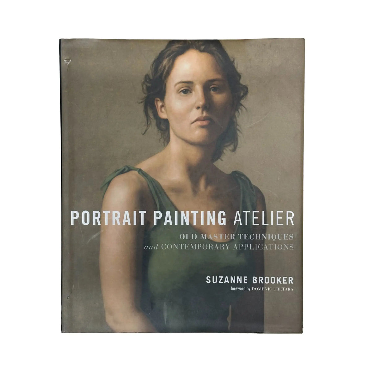 Portrait Painting Atelier by Suzanne Brooker original art instruction book cover