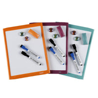 WHITEBOARD QUARTET BASICS 216 X 280 MM ASSORTED, GREAT FOR CHILDREN AND HOMES