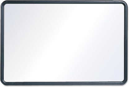 Quartet 7554 Contour Dry-Erase Board, Melamine, 48 x 36, White Surface, Black Frame