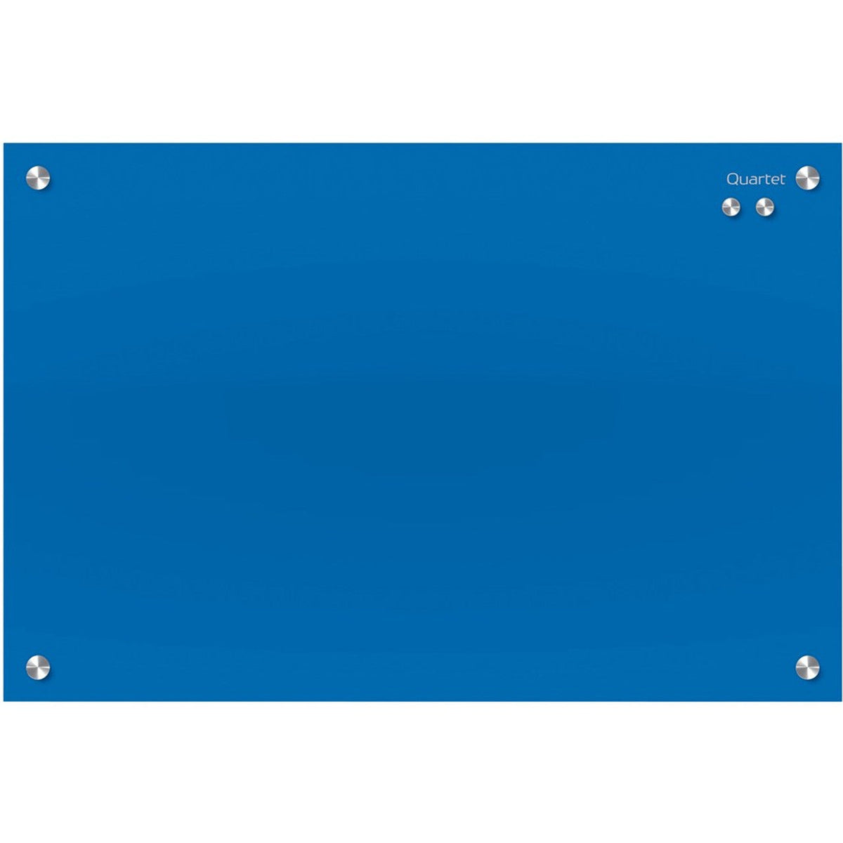 QUARTET INFINITY GLASS BOARD 450x600mm, Blue and Red Colour