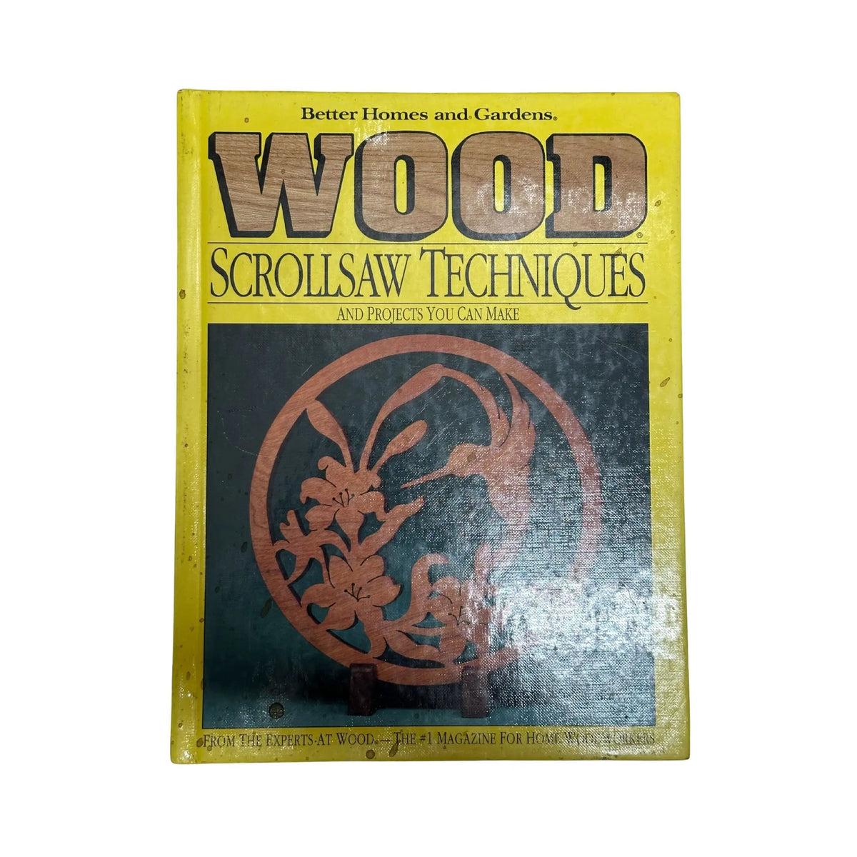 Scrollsaw Techniques and Projects You Can Make by Better Homes and Gardens original woodworking book cover