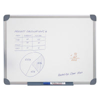 PENRITE ALUM FRAME WHITEBOARD Magnetic 900x600mm Premium Quality Whiteboard