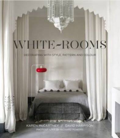 White Rooms Decorated with Style, Pattern and Colour
