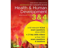 Jacaranda Key Concepts In Vce Health And Human Development Vce Units 3 And 4 7e Learnon And Print (paperback)