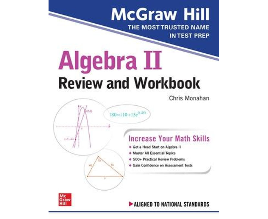 Mcgraw-hill Education Algebra Ii Review And Workbook