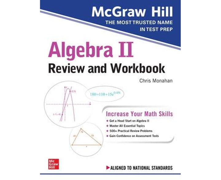 Mcgraw-hill Education Algebra Ii Review And Workbook