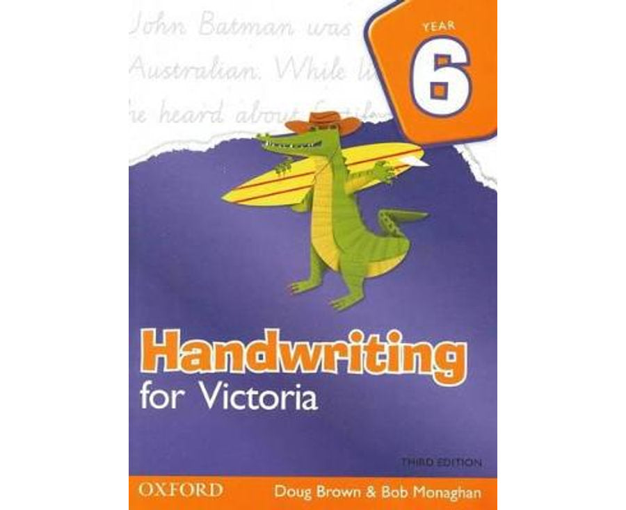 Handwriting for Victoria - Year 6