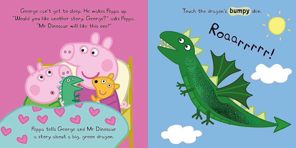 Peppa Pig: Peppa’s Magical Creatures: A touch-and-feel playbook