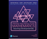 Primary and Middle Years Mathematics: Teaching Developmentally
