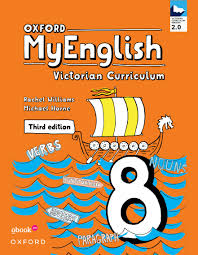 Oxford MyEnglish 8 VIC Student book + obook assess 2E