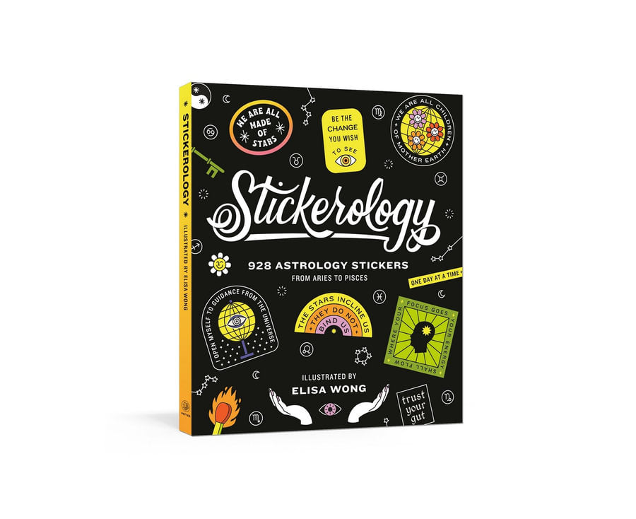 Stickerology: 928 Astrology Stickers from Aries to Pisces
