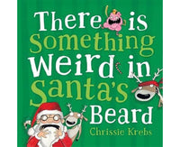 There is something weird in santa's beard