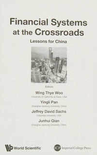Financial Systems At The Crossroads: Lessons For China