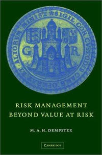 Risk Management Value at Risk and Beyond