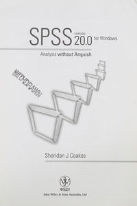 SPSS Version 20.0 for Windows