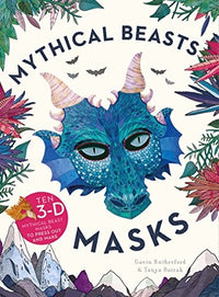 Mythical Beasts Masks Ten 3D Mythical Beast Masks to Press Out and Make