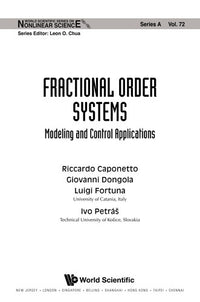 Fractional Order Systems Modeling and Control Applications