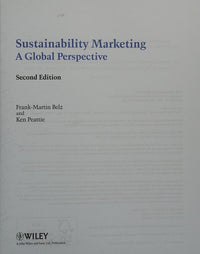 Sustainability Marketing A Global Perspective