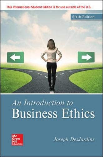 ISE an Introduction to Business Ethics