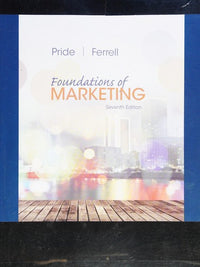 Foundations of Marketing