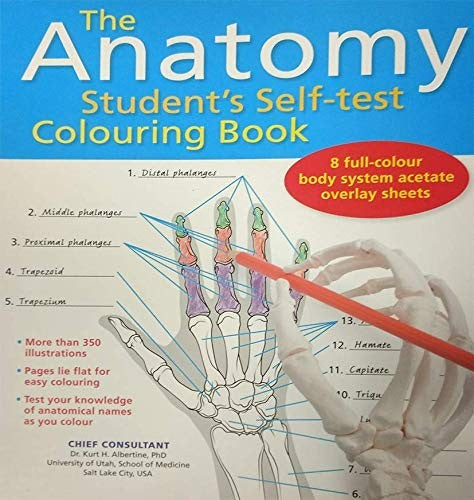 The Anatomy Student's Self-test Colouring Book