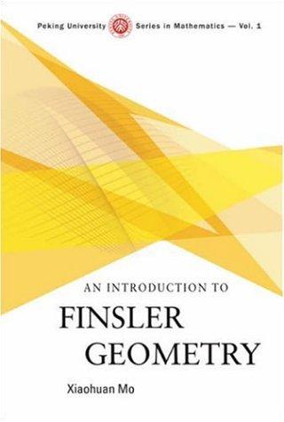 An introduction to finsler geometry