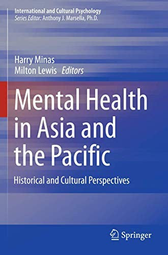 Mental Health in Asia and the Pacific Historical and Cultural Perspectives
