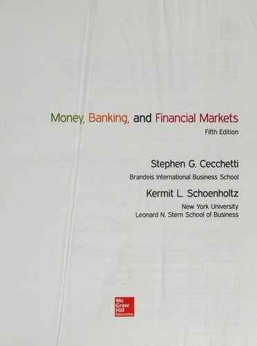 Money, Banking and Financial Markets