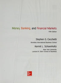 Money, Banking and Financial Markets