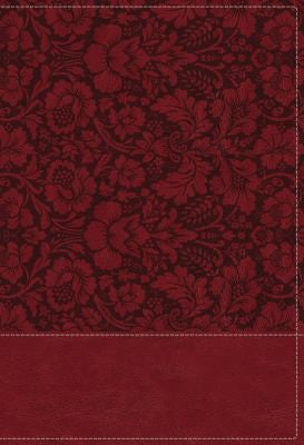 NKJV Wiersbe Study Bible Indexed Red Letter Edition [Burgundy