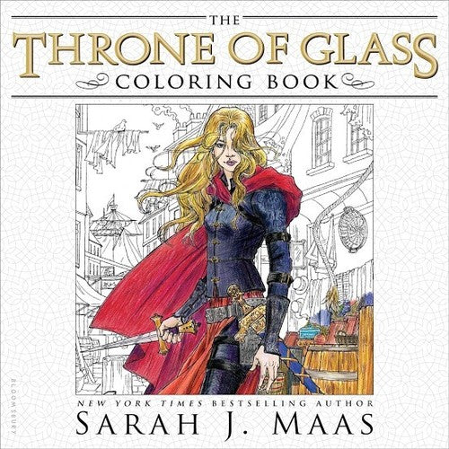 The Throne of Glass Colouring Book