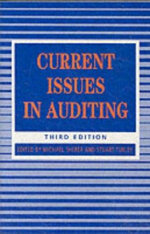 Current Issues in Auditing