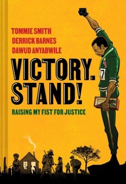 Victory. Stand! Raising My Fist for Justice