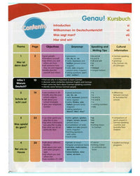 Genau! Kursbuch Student's Book