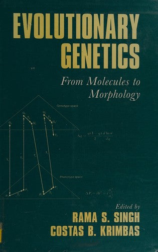 Evolutionary Genetics: From Molecules to Morphology