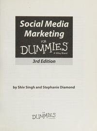Social Media Marketing For Dummies
