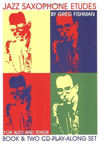 Jazz Saxophone Etudes Play-along Set for Alto and Tenor